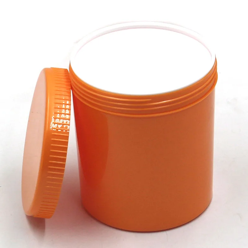 Compound line PP wide mouth plastic 1000ml 1L Cream Jar Hair cream gel jar