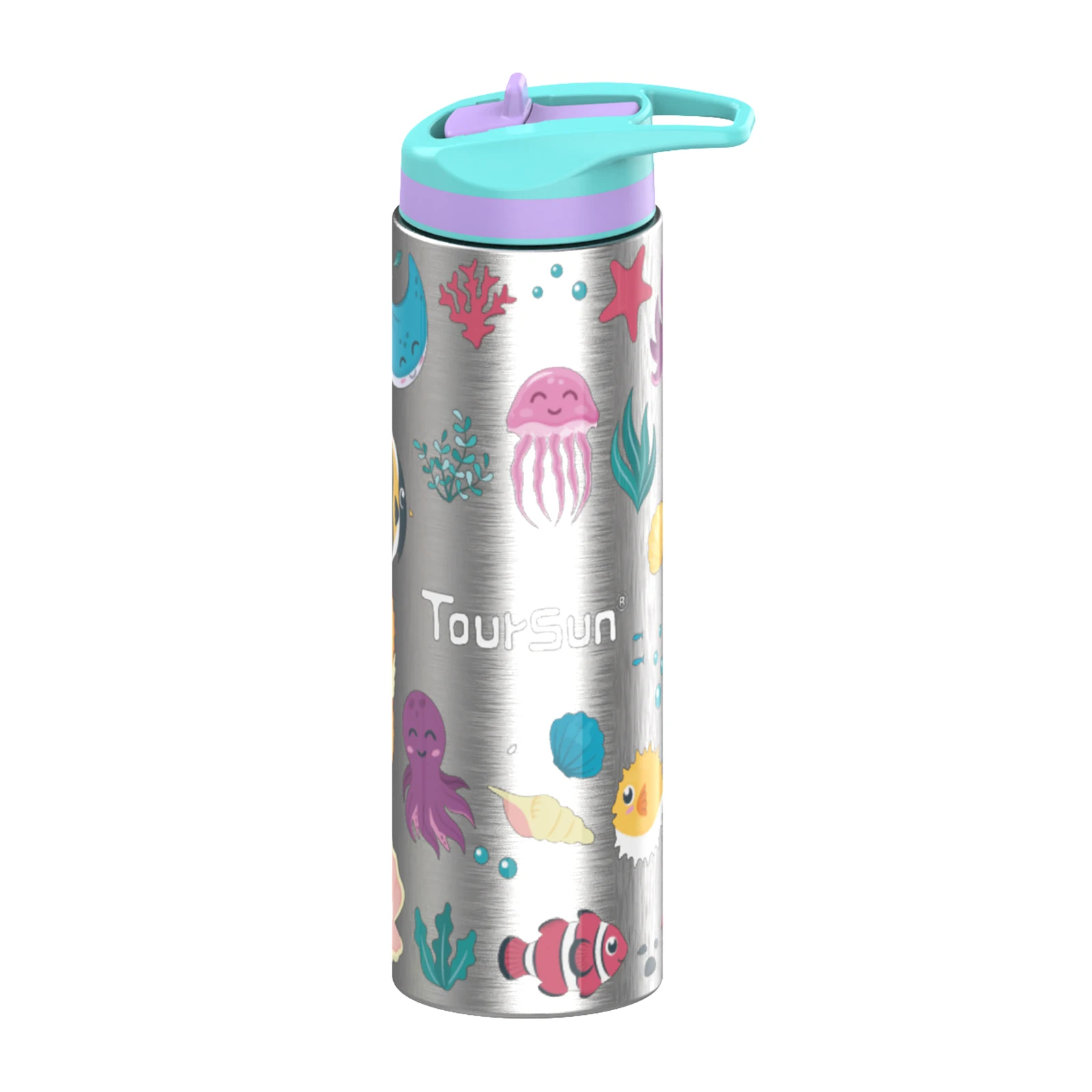 Bpa Free Bento Lunch Box Double Wall Stainless Steel Water Bottle For Kids