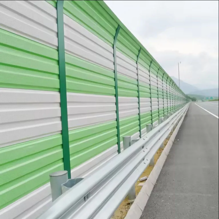 Customized Noise Clear Acrylic PMMA Sheets Highway Sound Barrier sound insulation metal barrier walls Sound absorption barrier