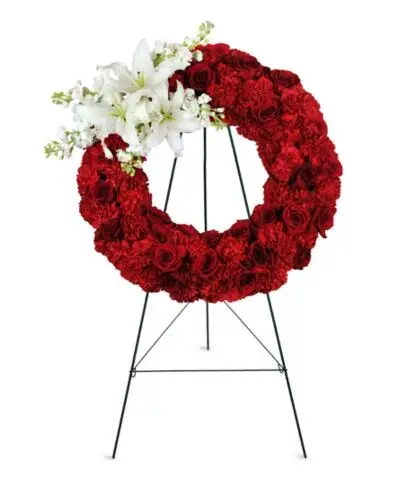 Stackable Triangle flower stands Funeral flower stands