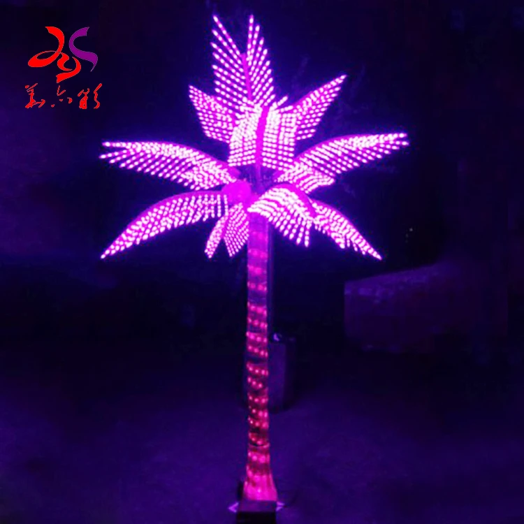 waterproof outdoor LED decorative tree artificial tree for park decoration