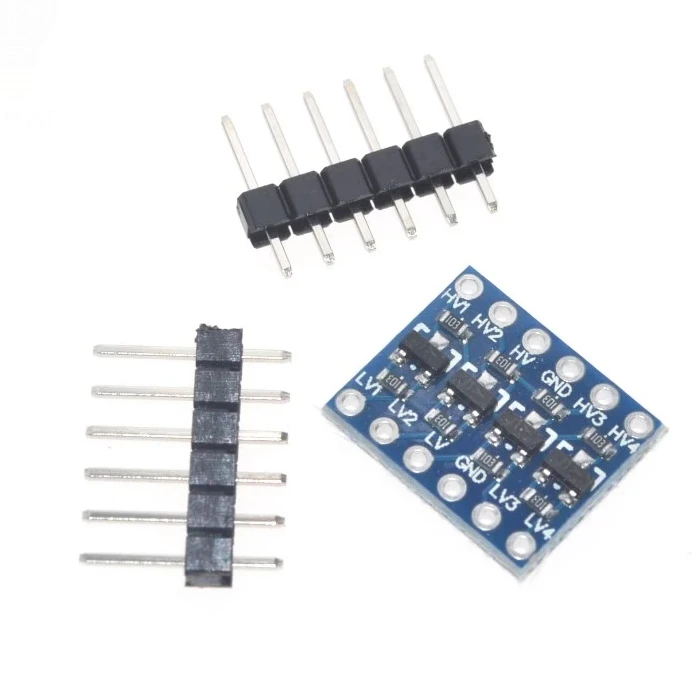 10 шт практические 5V до 3,3 V 4 канала двунаправленный IIC I2C аксессуары мини-модуль для инструмента интегральная схема