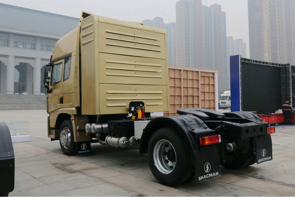 Brand new 4x2 euro 5 emission level CNG 380hp 6 cylinder engine 6 wheels 315/70r22.5 tyres ABS A/C MP3 tractor truck head