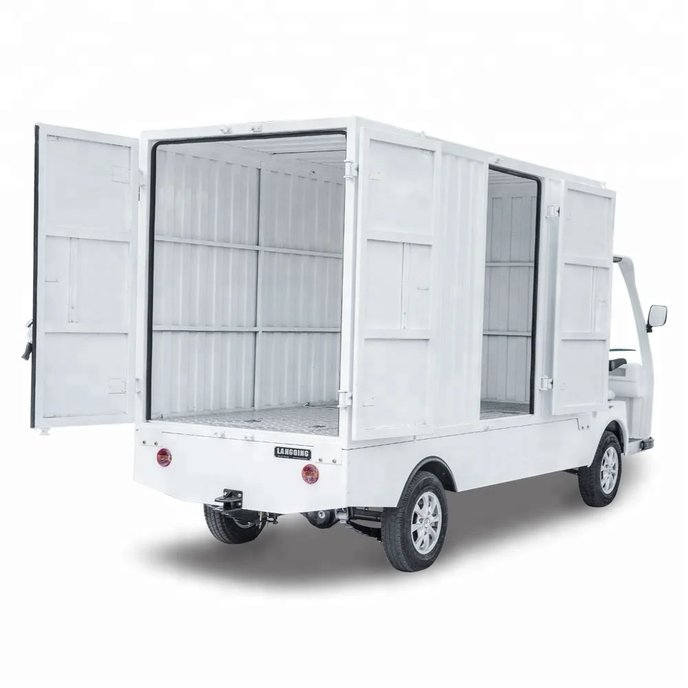 Low Speed Electric Truck Cargo 900KG Loading Capacity Smart Electric Pickup For Sale