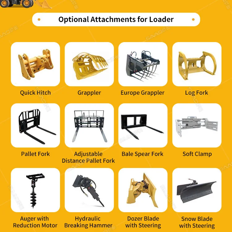  4 Wheel Drive New Backhoe and Loader Small Retroexcavadora for