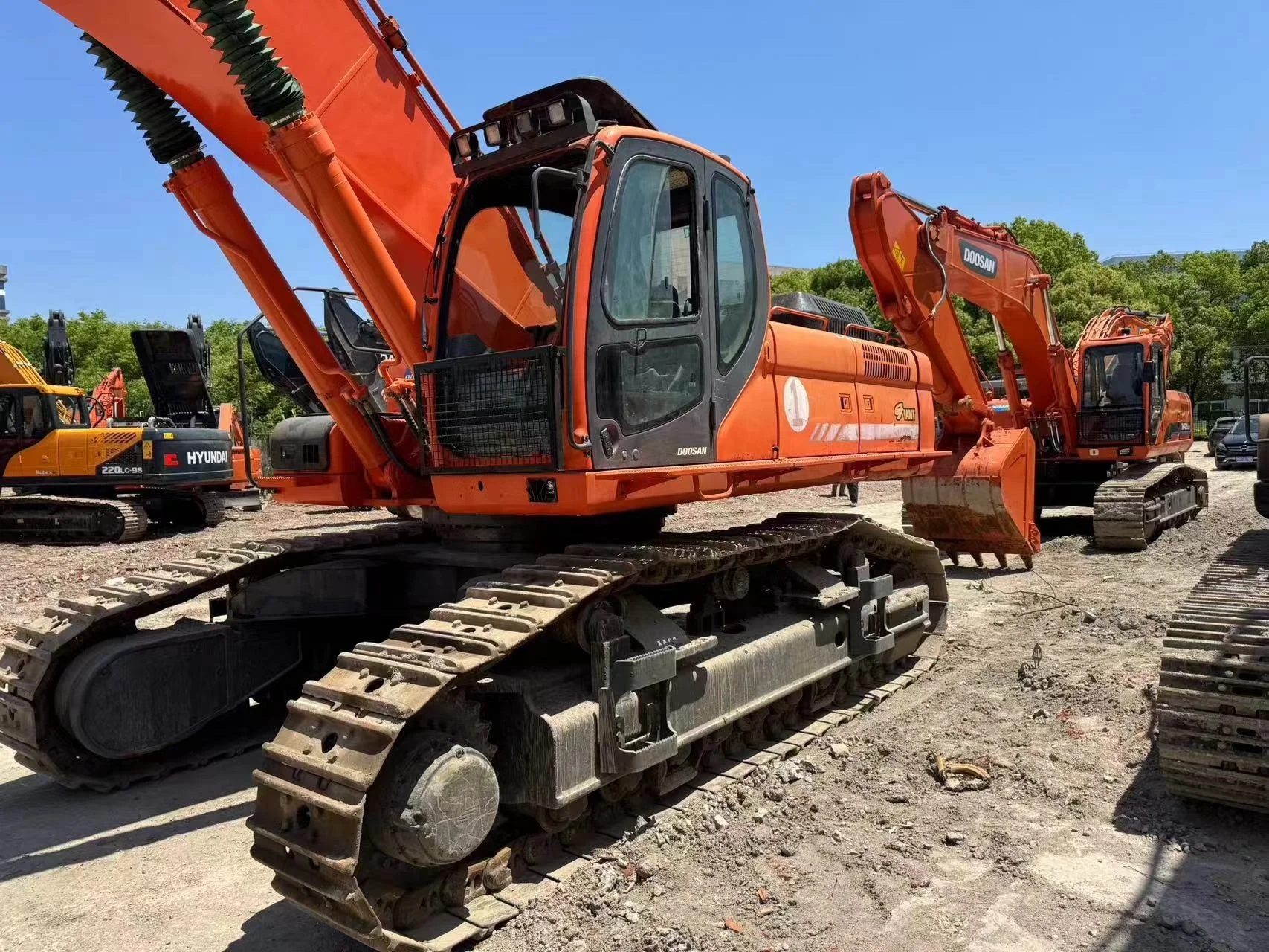 Doosan DX500LC DX500 500 made in Korea excavator/ Doosan 50T 50ton 50 Ton used crawler excavators for sale DX500 DX500