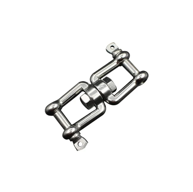 SNOWL Stainless Steel marine double eyes Swivel snap Shackle