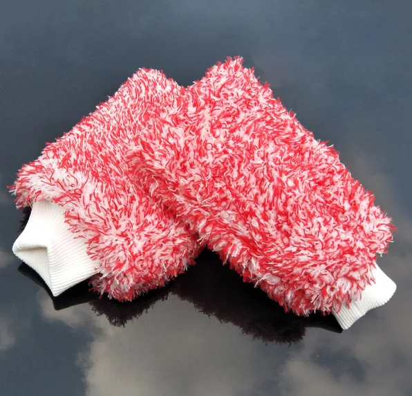 SEQ GEON Ultra Absorbent premium double sided Cyclone microfiber Car Wash Mitt