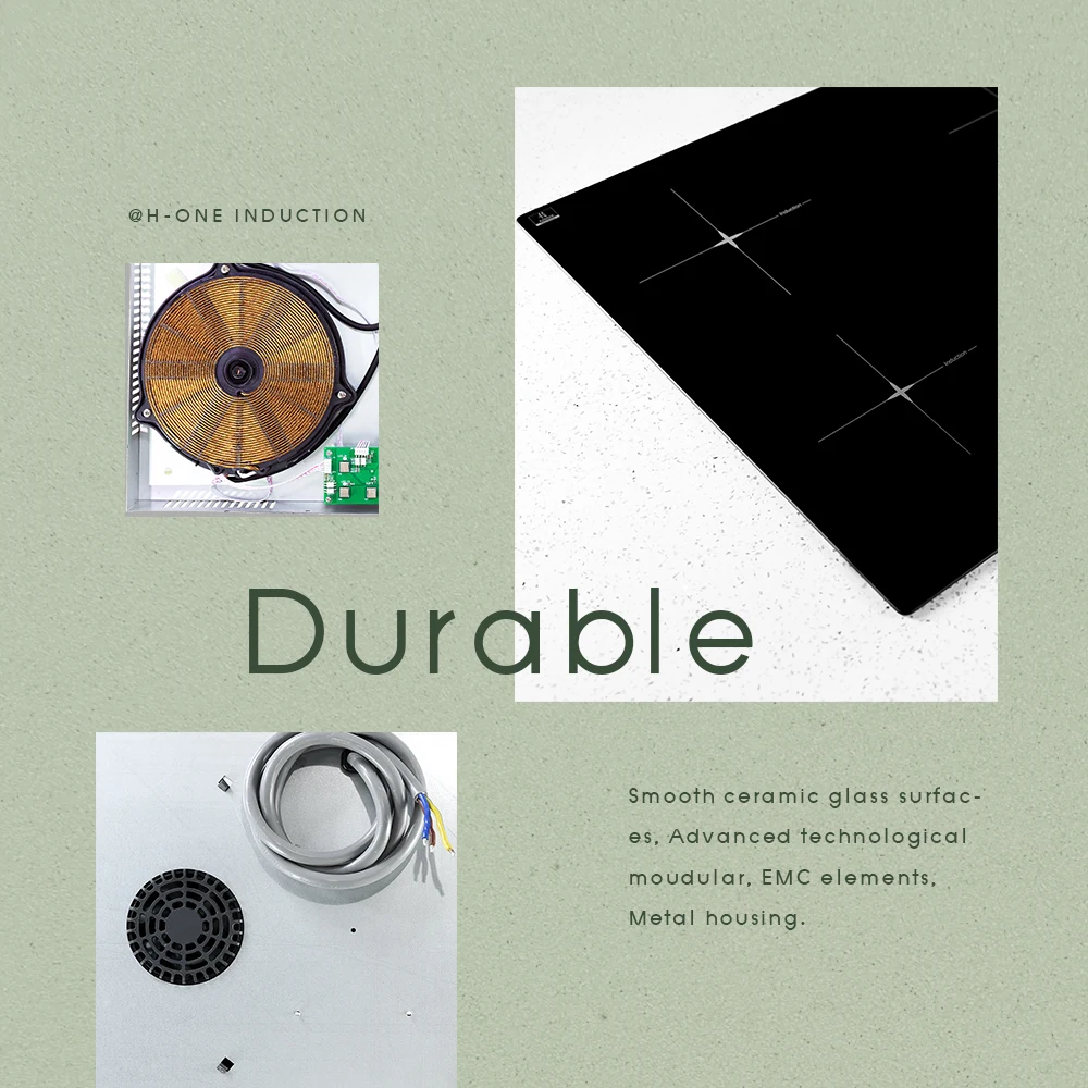 Home Appliances New Design High Quality Sensor Touch Button Induction Cooker 8000w for Home Appliances