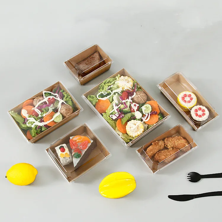 custom fast food packaging boxes disposable paper tray for food food safe packaging french fries box die cut box