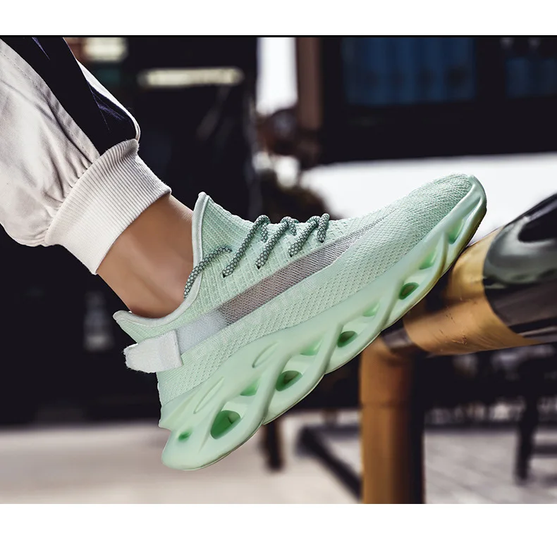 Factory dropshipping  zapatos deportivos blade running shoes wholesale fitness walking shoes stock men