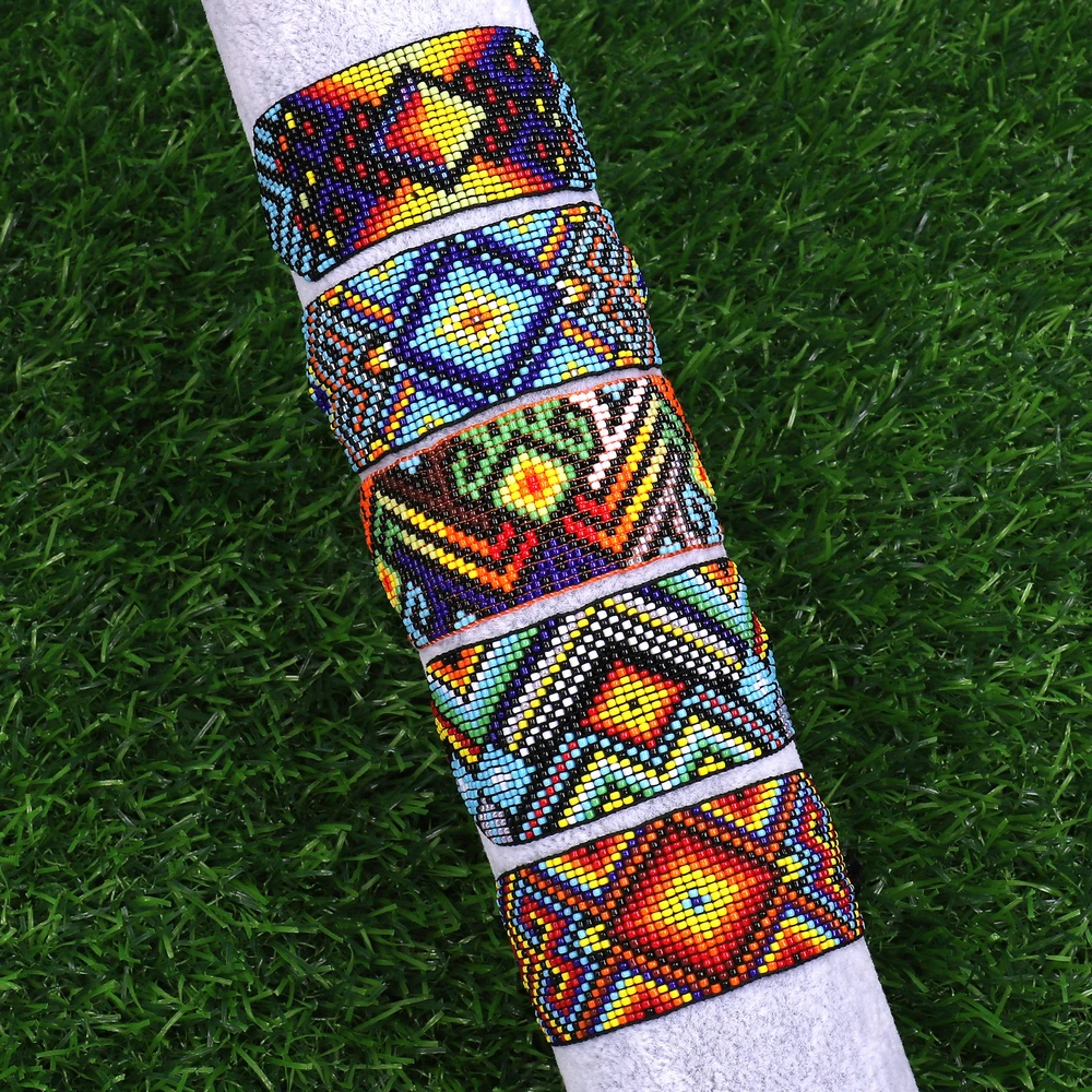 High quality Japan Imported Miyuki Beads Bracelet Bohemian Loving Heart/Eye/Star Woven Miyuki Bracelets Wholesale for Women