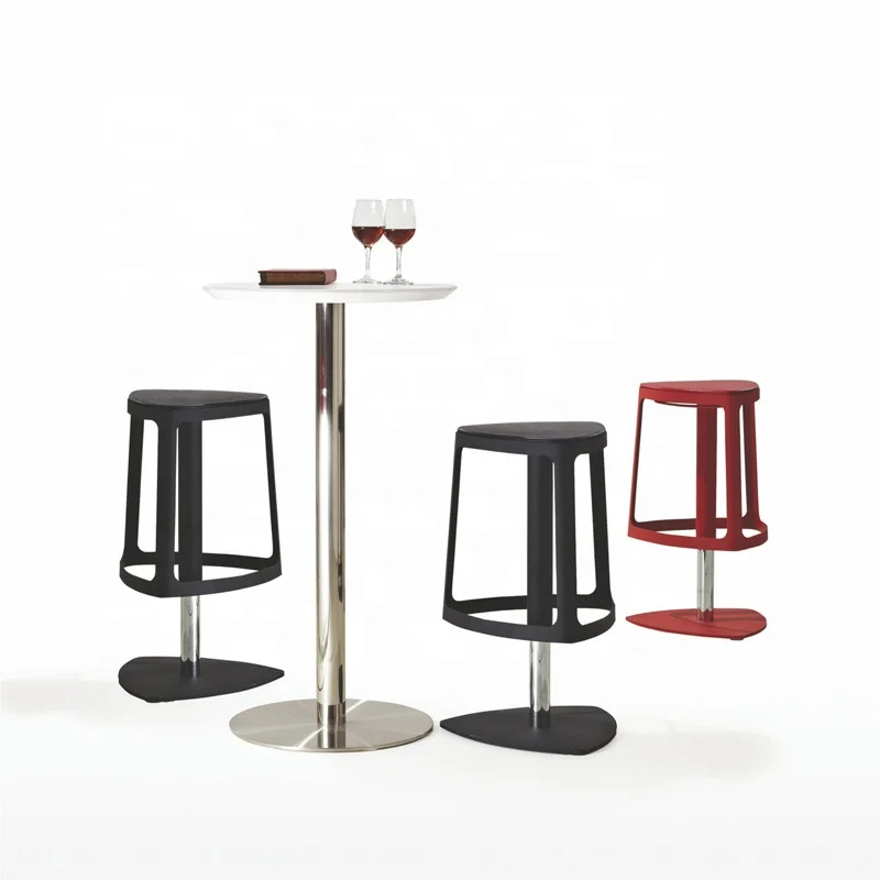 
Modern Kitchen Swivel Bar Chair Cafe Bar stool Chair Height Adjustable Counter Bar stools With Metal 