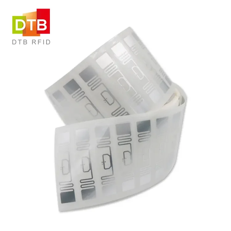 Inventory ER62 uhf rfid tag , Passive RFID 860~960 MHz Impinj Monza R6 R6-P chip tag rfid Sticker label