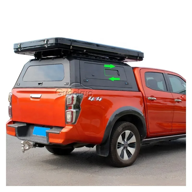 Пикап Алюминиевый Твердый навес для isuzu dmax 2022 toyota hilux навес с Горным окном