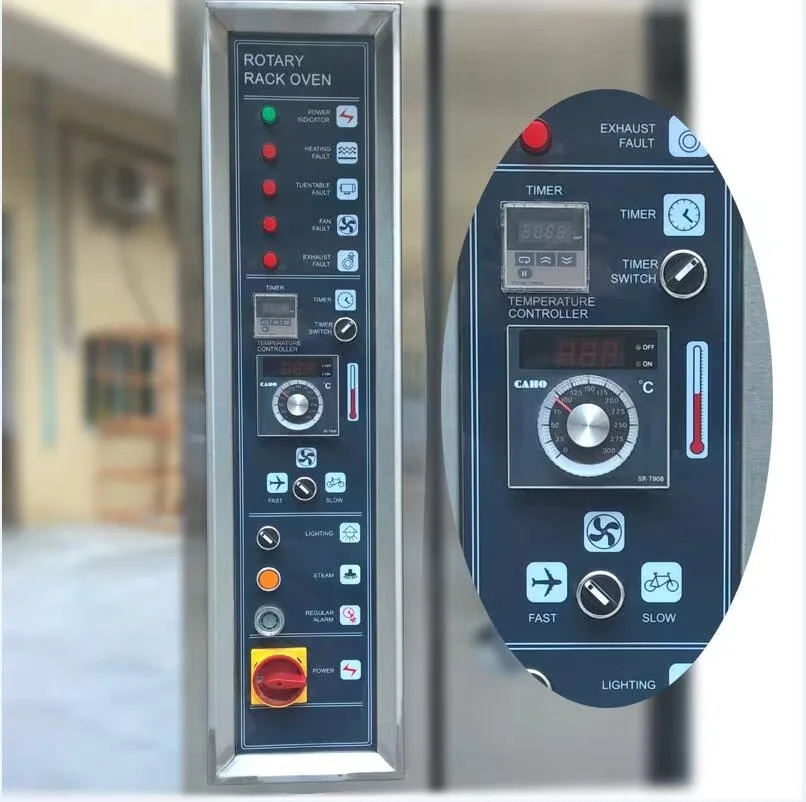 
Rotating oven big rotating electric pizza biscuit cookie baking oven 16 trays 