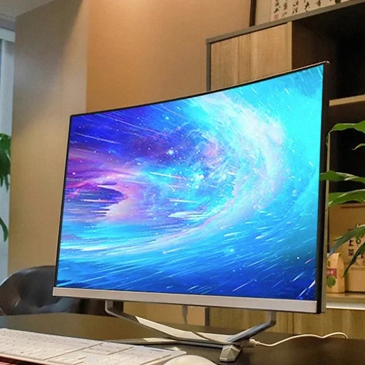 Hot selling Gaming desktop computer 24 27 32 inch in All-in-one PC curved screen All in one pc i7 i5 i3 AIO for Office Home
