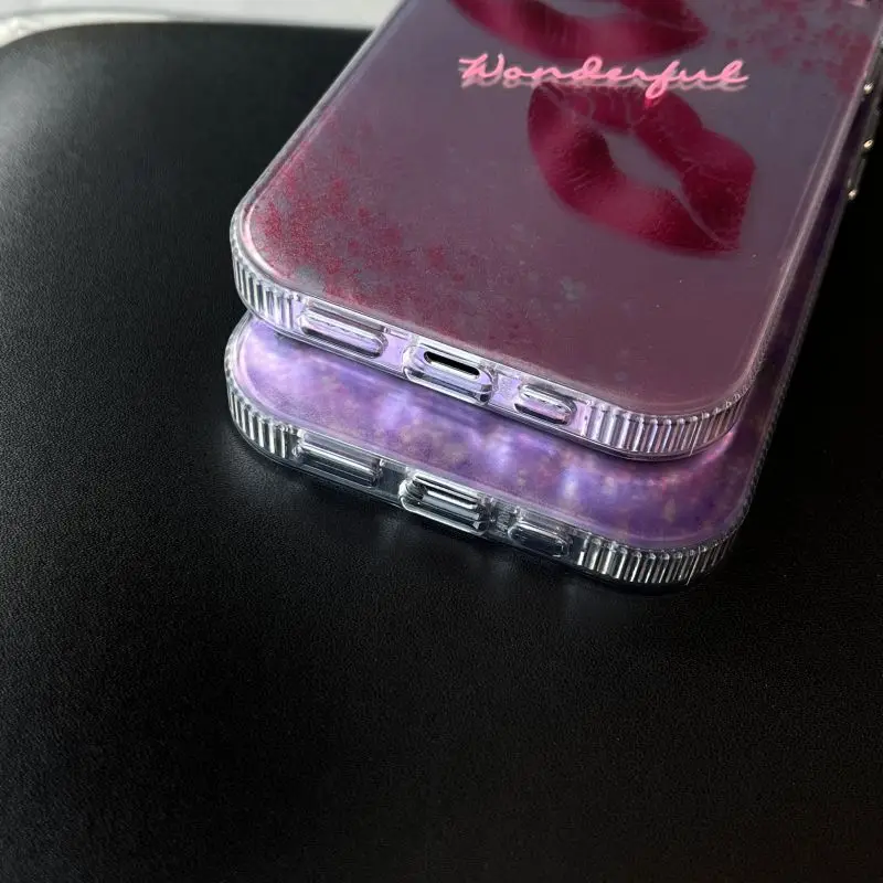 Free samples Big red lip Mouth KissIMD mobile phone case For iphone 14 Plus 13 12 pro xs max