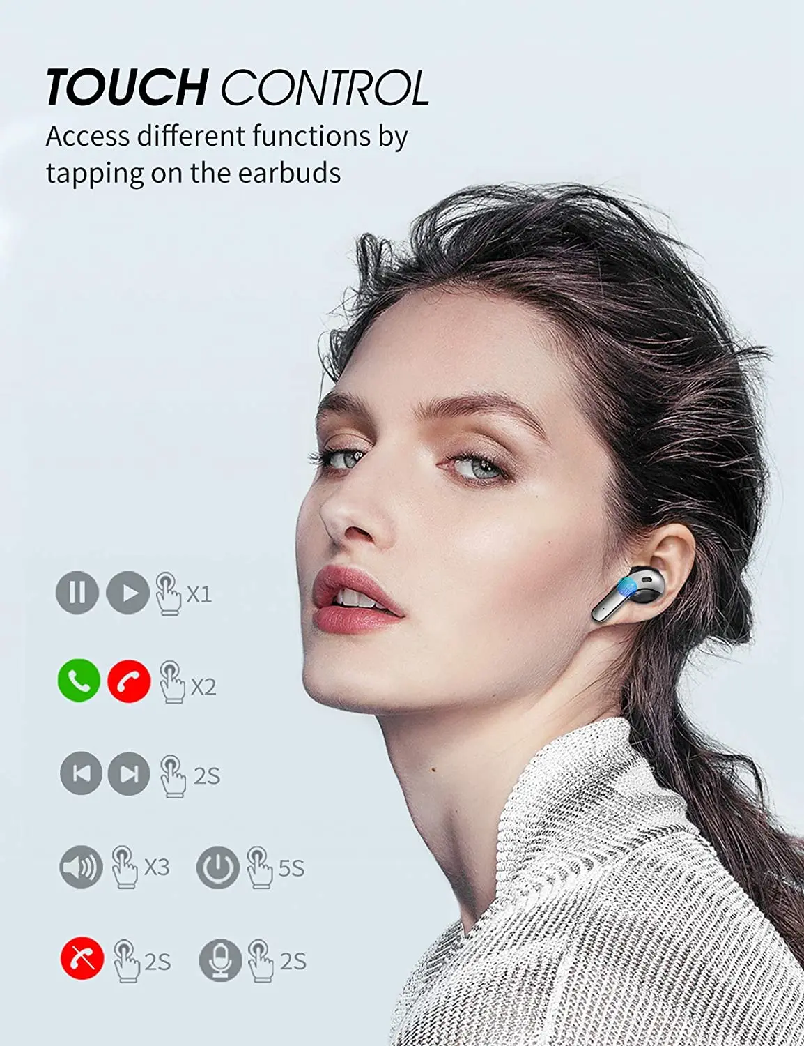 amazona sales tws custom les jeu ecouteurs & casques audio sans fil digital signage and display osk Kopfhorer Wireless Earphone