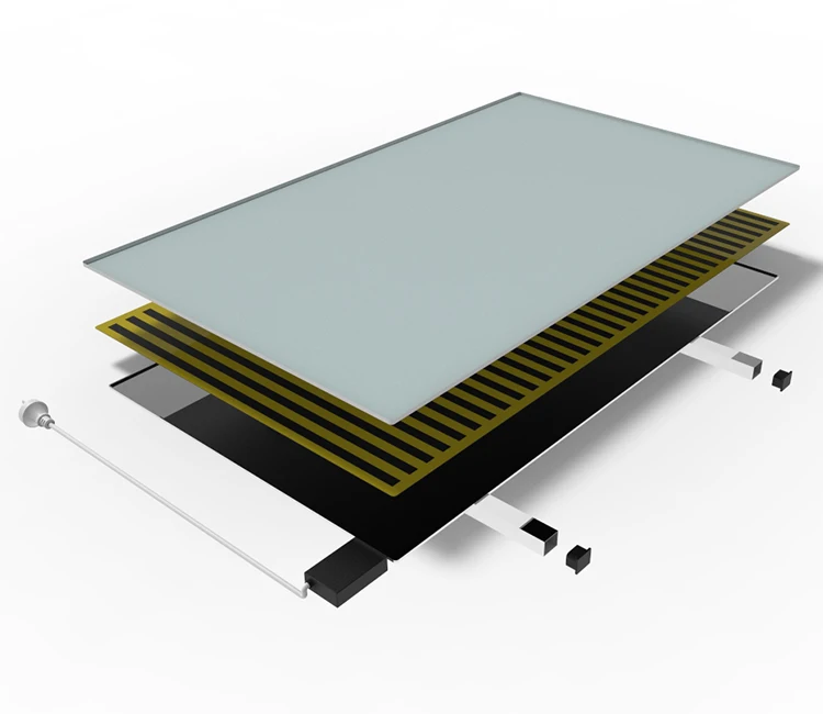 2023 Glass Electric Room Heater Wall mounted Heating Panel Radiator Heizung For Bathroom