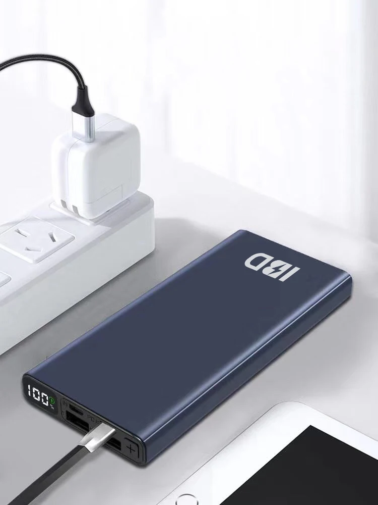  IBD Power Bank 20000 мАч Быстрая зарядка USB c PD с 3 0 18 Вт двойной входной порт 2 порта Delivery портативное зарядное
