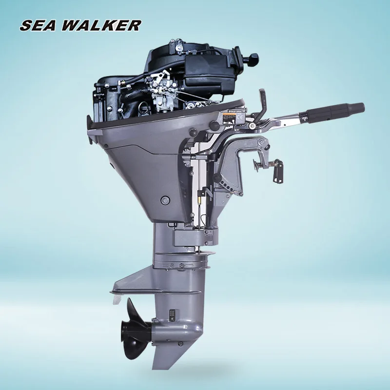 Seawalker 4 Stroke 9.9HP Outboard Motor Boat Engine Short Shaft For Fishing Boat Sports Racing