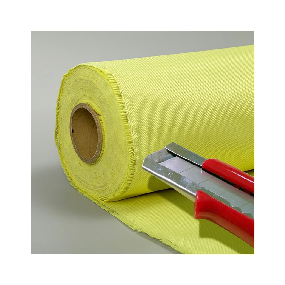 Factory Price 1500d 200GSM Para Aramid Fiber Woven Aramid Fabric for Cloth