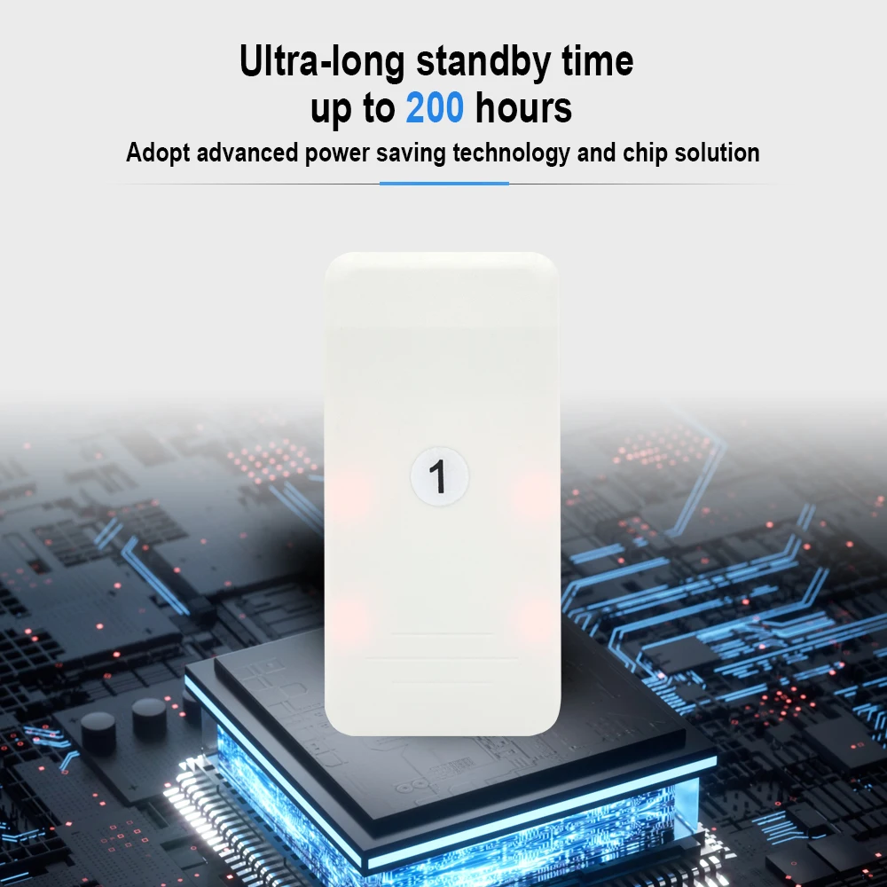 CATEL waterproof wireless restaurant paging system 16 pagers 1 keyboard transmitter Kitchen Buzzer on sale calling system