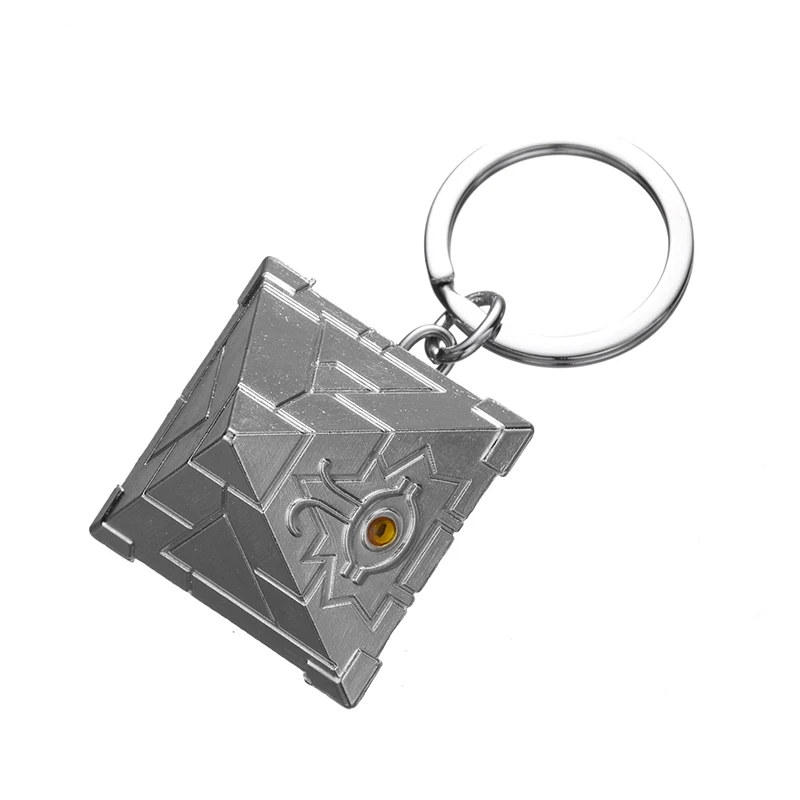 Hot Zexal Anime Jewelry Metal Yugioh Cosplay Pyramid Of Horus Yu Gi Key Ring Holder Keychain