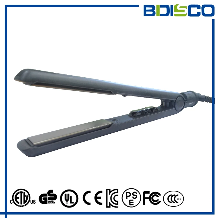 2023 best-selling high-quality PTC fast heating two in one hair straightener and curler LED display negative ion hair straighten