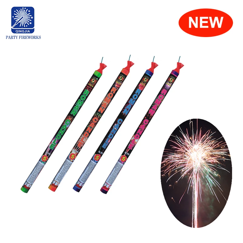 SP2106 1 inch 6 shots fireworks roman candle factory