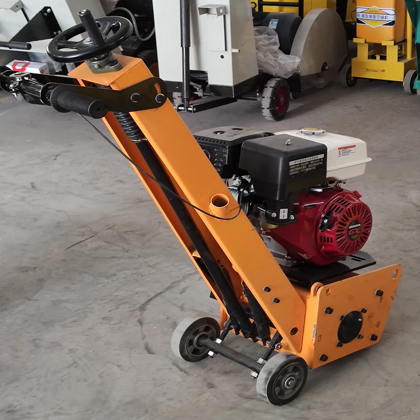 Factory Hot Sale  Gasoline engine 250 Concrete Pavement Manual Asphalt Road Milling Machine Small