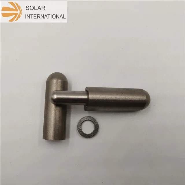 Stainless steel 304 welding hinge water drop weld on gate hinge 50mm for door and container