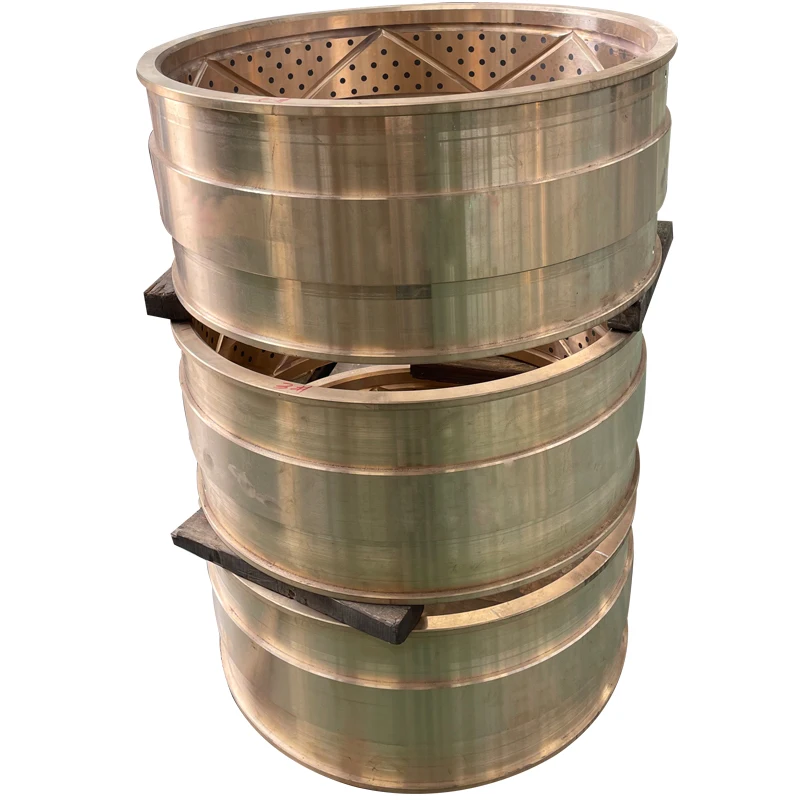 Haishan Factory Wholesale High Quality Bronze Bushing, Oil Free Self Lubricating Brass Graphite Bearings