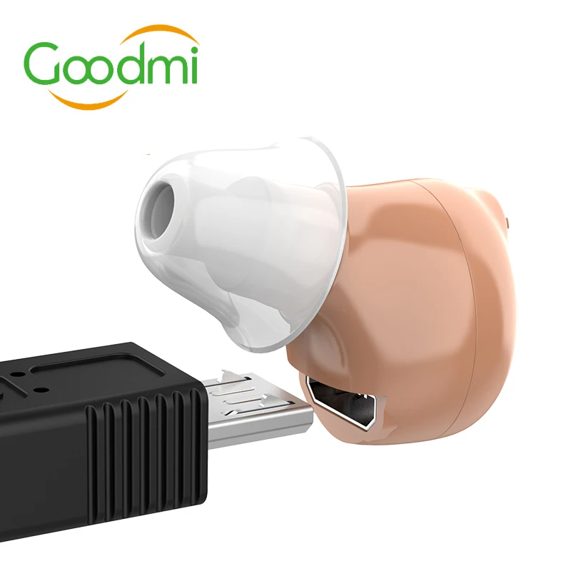  Карманный перезаряжаемый слуховой аппарат Goodmi для ушей цены apparecchi
