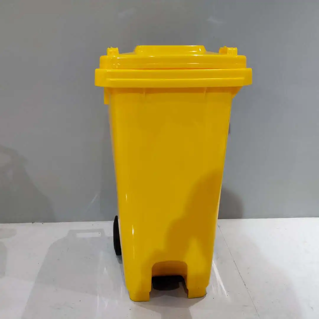 Fast Delivery 120L Bio-Safety  Plastic Medical Waste Bin Container