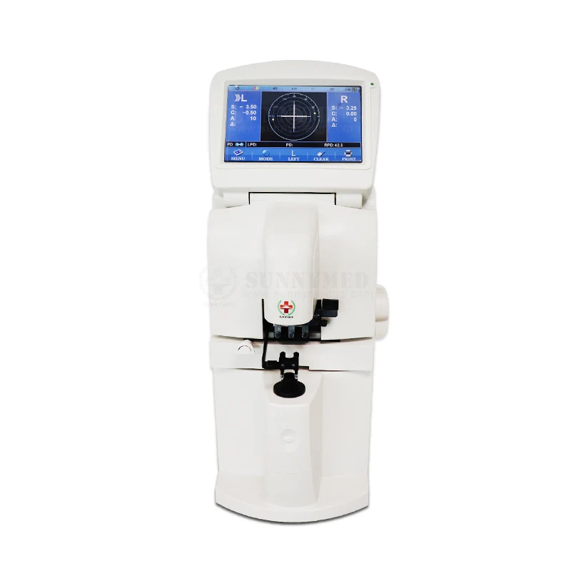 SY-V035A 7' colorful Touch Screen PD UV Printer Digital Auto Lens Meter Lensmeter Lensometer Focimeter
