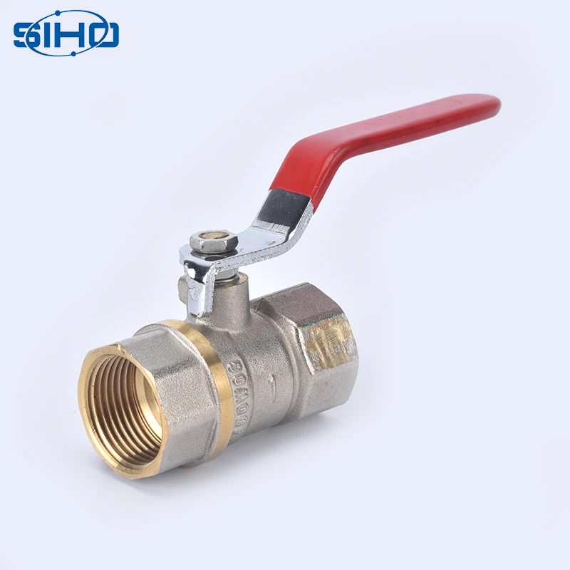 Ball Valve Factory Direct 3/4 Inch Thread Standard Water Normal Temperature Brass Color Manual General OEM Oil,water CN;ZHE SIHO