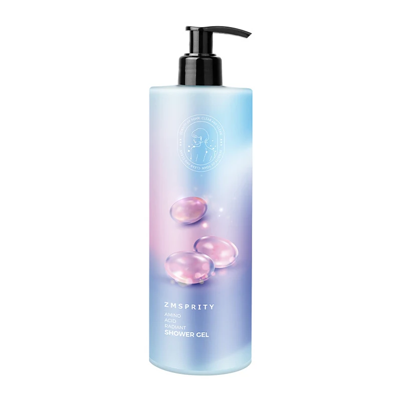 Amino acid custom lightening skin herbal brightening body whitening shower gel bath private label organic perfumes for women