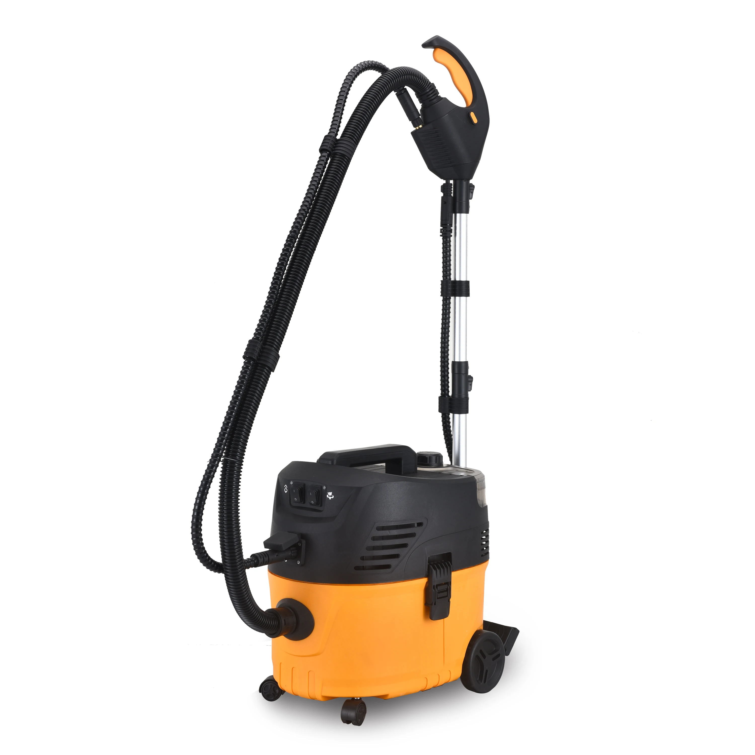High Temperature Steam Carpet Cleaning Machines Industrial and Sofa Vacuum Cleaner 3000W High Quality Professional 3 in 1 Orange