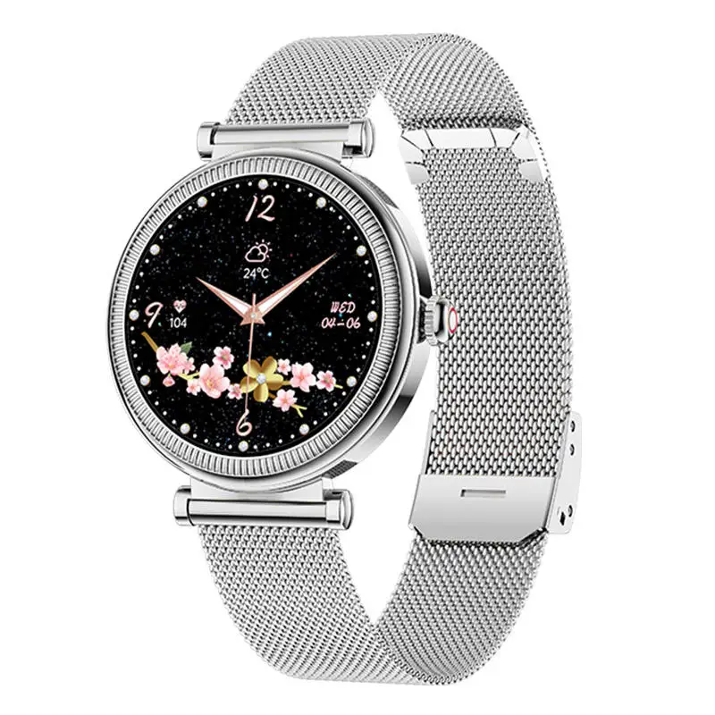 1.27inch Screen CF37 Smart Watch Message Reminder BT Call Health Monitoring AI Voice Assistant Women Fashion Smartwatch