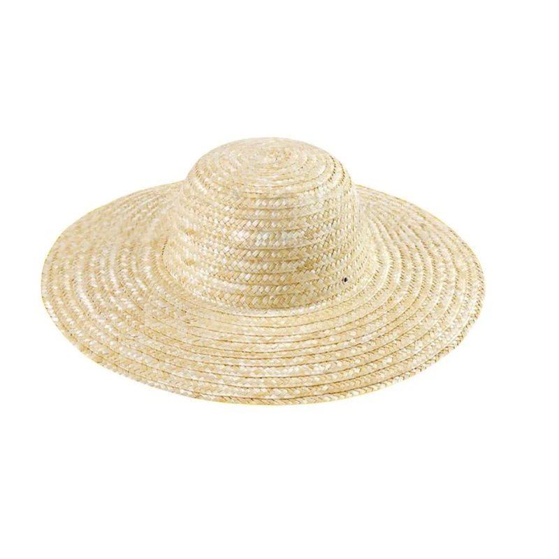 wholesale Vintage design summer Agricultural custom work farmer wheat straw hats