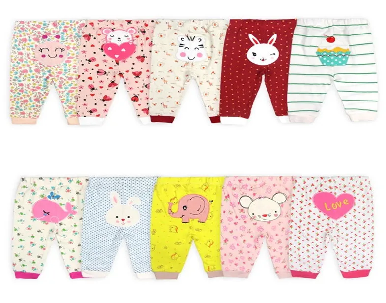 New Infant Summer Cotton Kids Leggings Pants Baby Short Harem Baby Pants