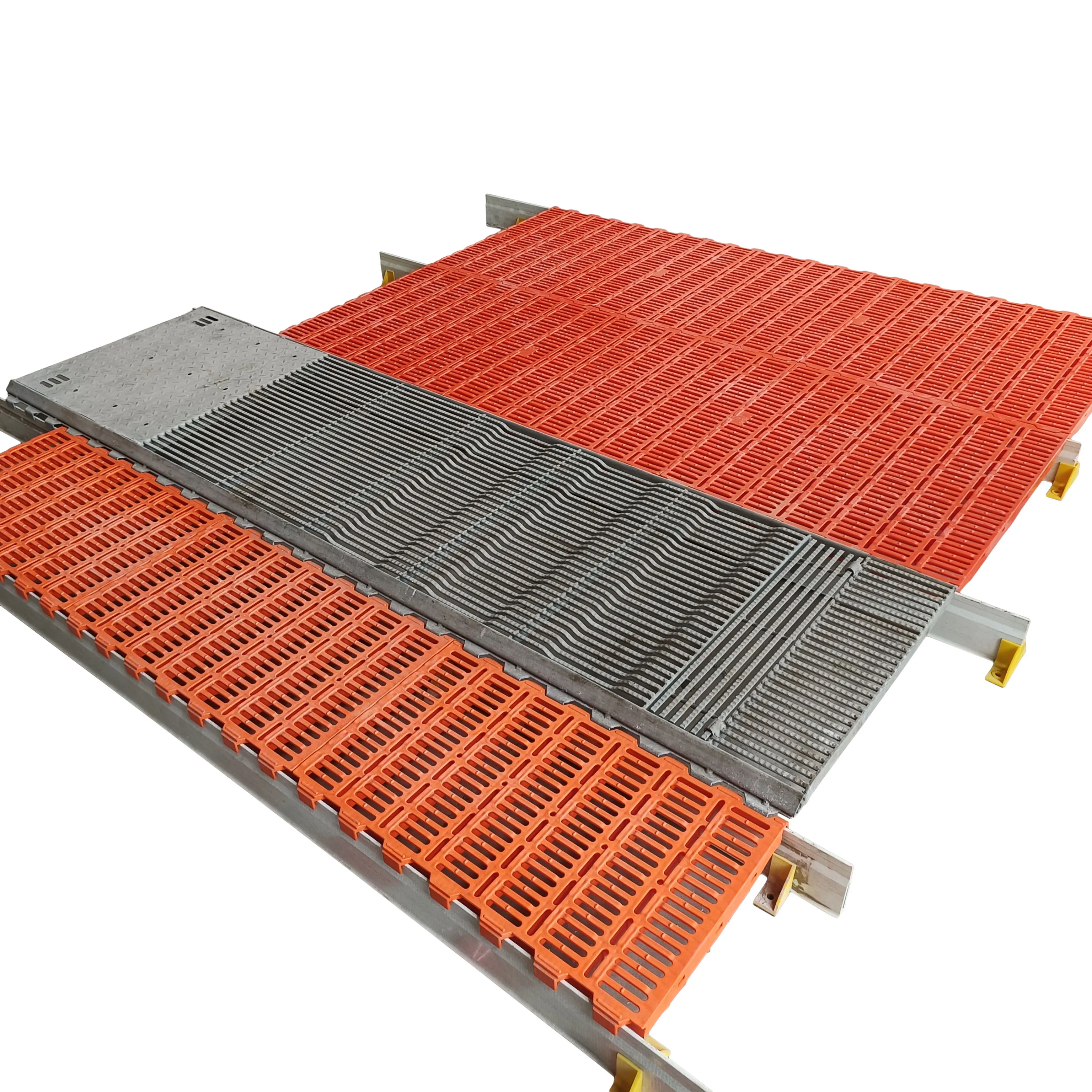 Composite PP Pig Flooring System Plastic Leaky Slat Floor For Sow