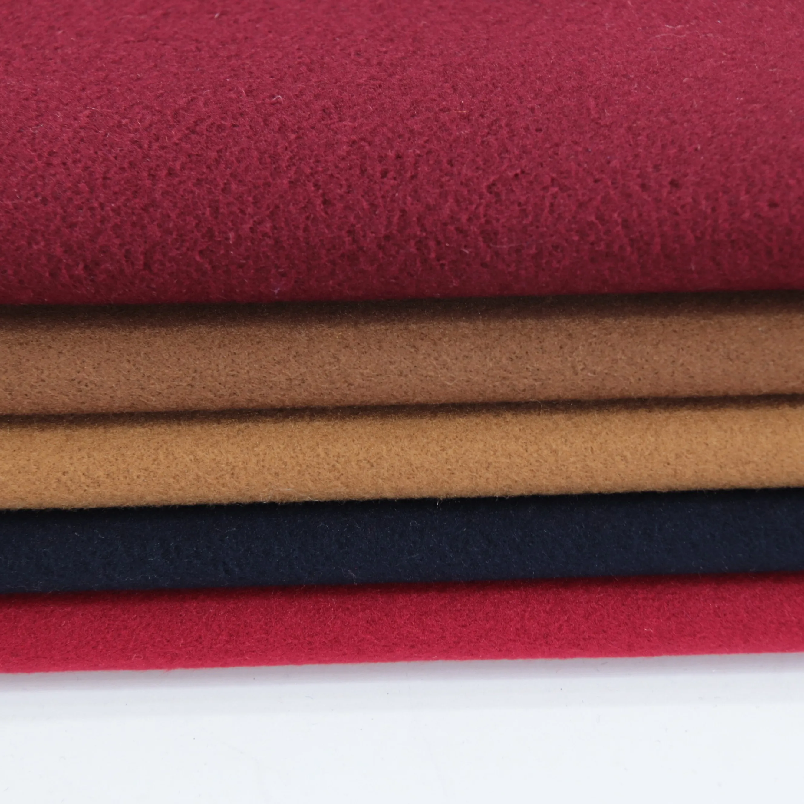 Эластичная французская махровая трикотажная ткань из полиэстера и спандекса, флисовая ткань, двусторонняя матовая для толстовки, теплого пальто