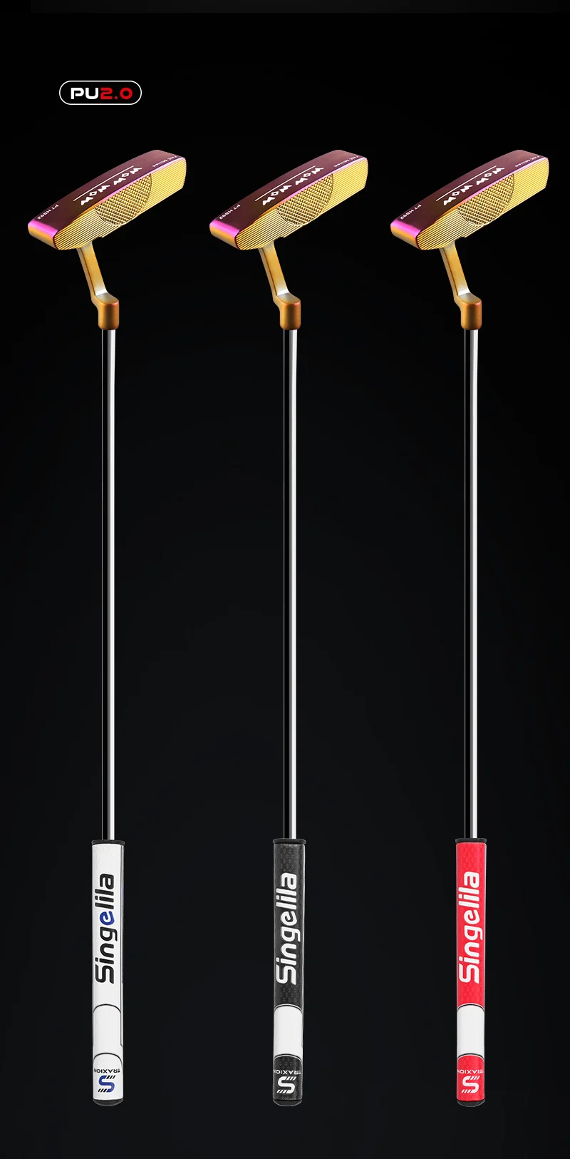 New Design Golf Club Putter OEM CNC Milled Face Golf Putter Heads Custom Logo  Manufacturer Blade Golf Putter