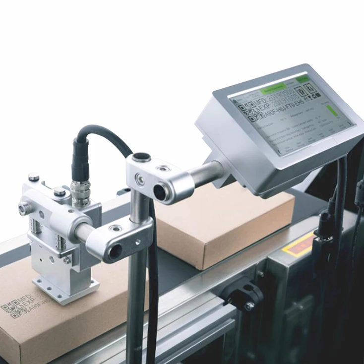 Установка для запечатывания пакетов струйных принтеров с кодированием даты истечения срока годности номер партии печатная машина