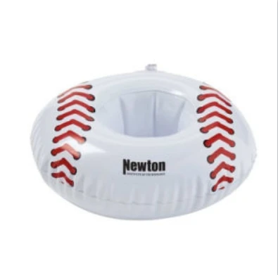 Custom Air Inflatable Ice Bucket Outdoor Beer Drinking Cup Holder Pvc Round Inflatable Ice Cooler Bucket