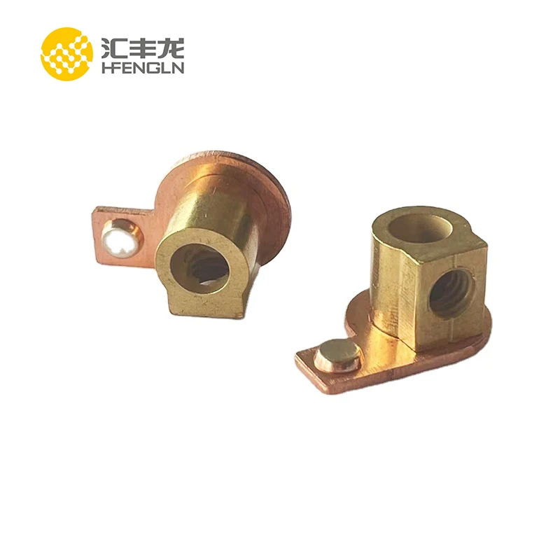 Customized Electrical Contact Copper Contact Rivet Brass Terminal Contact