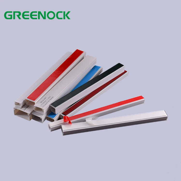 Противопожарные изоляции электрические ПВХ пользовательские цвет КОРИЧНЕВЫЙ кабельный транкинг 40X16 40X60